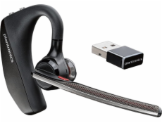 Sluchátka Poly POLY Voyager 5200 UC Headset Bezdrátová sluchátka do uší/Call Center Bluetooth Černá