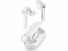 Úžasná sluchátka AQL BT EARPHONES ELUSION TWS UNIV. BÍLÝ