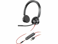 Sluchátka Poly POLY Blackwire 3320 Headset Kabelová sluchátka Kancelář/Call Center USB Type-C černá