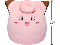 Jazwares SQUISHMALLOWS POKEMON plyšový Clefairy, 50 cm