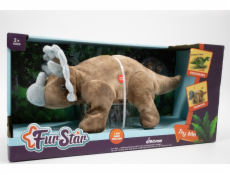 Icom Poland Icom Polsko Plyšový dinosaurus do rádia se zvukem Icom Poland Icom Polsko Plyšový dinosaurus do rádia se zvukem