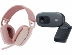 Logitech Sluchátka Zone Vibe 100 (981-001224) + C270 (960-001063)