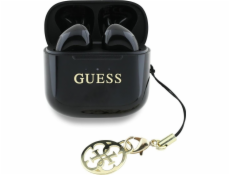 Sluchátka TWS Guess Glossy Effect s klasickým logem a šarmem