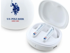 U.S. Polo Assn Dokovací stanice pro sluchátka TWS US Polo DH Logo, bílá