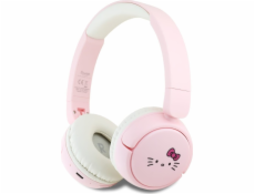 HelloKitty Bluetooth sluchátka s logem Hello Kitty růžová