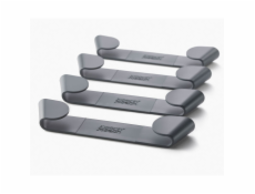 Joseph Joseph CupboardStore 4-er Set Topfdeckelhalter grau