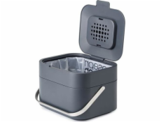 Joseph Joseph Stack grau 4L Bioabfallbehälter Geruchsfilter