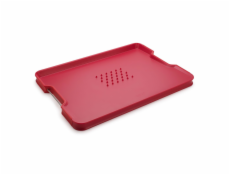 Joseph Joseph Cut&Carve Plus rot Multifunktionales Schneidebrett