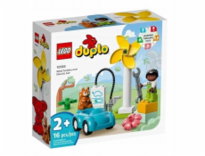 LEGO Duplo Větrná turbína a elektrické auto 6 ks. (10985) LEGO Duplo Větrná turbína a elektrické auto 6 ks. (10985)