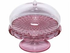 Guzzini VANITY Kuchenplatte mit Fuß und Haube Flamingo pink