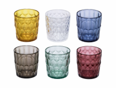 Guzzini VANITY Set aus 6 niedrigen Bechern Assorted col.