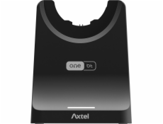 Axtel AXH-ONEBTD-CB Sluchátka/Headset Bezdrátový náhlavní pás Kancelář/Call Center Nabíjecí základna Bluetooth Černá