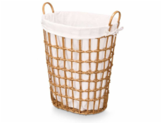 Kipit Koš na prádlo s látkovou vložkou a rukojeťmi, 58 cm