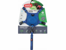 Zolux Postroj s automatickým vodítkem Easyride XS modrý