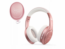 PowerLocus Bluetooth sluchátka P19 růžovo-zlatá