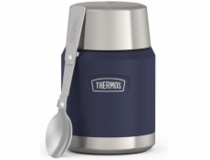 Thermos Termoska na jídlo se skládací lžičkou a hrnkem Termoska 0,47l - modrá
