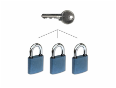 Visací zámek Richter RV.OVAL38 SET3 