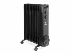 Olejový radiátor G21 Merapi černý, 11 žeber, 2500 W