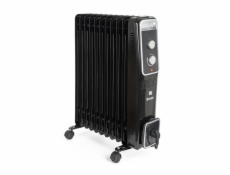 Olejový radiátor G21 Bromo černý, 11 žeber, 2500 W