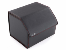 Organizér  Sixtol do kufru auta CAR COMPACT LEATHER M, 1 přihrádka, skládací, s víkem 