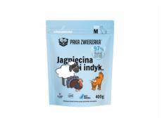 Paka Zwierzaka Jagnięcina z indykiem  M  400g