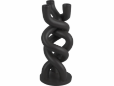 Home Styling Collection Svícen na 3 večeřní svíčky, KROUCENÉ