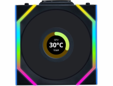 Lian Li Ventilátor UNI FAN SL Wireless LCD 120 černý (12SLLCD1W1B)