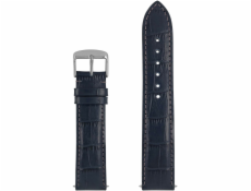 Kožený řemínek Zeppelin Navy 22 mm