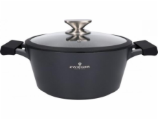 Zwieger Černý kamenný hrnec 24 cm