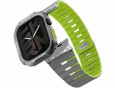 SKINARMA Řemínek + pouzdro Gemini pro Apple Watch 46mm, noční záře