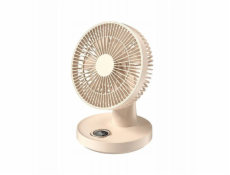 NoName Ventilátor / stolní ventilátor LLD-F77 béžový