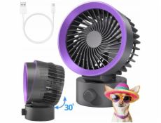 NoName LLD-F87R bílý stolní ventilátor/ventilátor