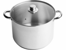 KOKO Stok Pot VELKÝ Nerezový hrnec 8 l VYSOKÝ 24 cm plynová indukce s poklicí
