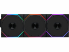 Lian Li Ventilátor UNI FAN TL Wireless 120, 3 kusy, černý (12TL1W3B)