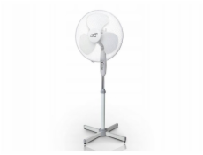 LTC Stojanový ventilátor PS 16 50W 3 režimy dálkové ovládání, bílý HQ