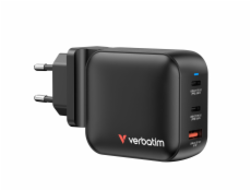 Verbatim Mini GaN Charger 100W 3Port US/EU/UK ADP         32230