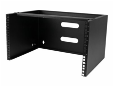 StarTech.com Wall Mount Patch Panel Bracket - 6U - 14in Deep (WALLMOUNT6) - Skrín - montáž na stenu - cerná - 6U - 19 