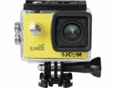 SJCAM SJ4000 WiFi kamera žlutá
