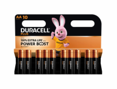 1x10 Duracell Plus Power Boost Mignon MN1500 AA LR6 1,5V