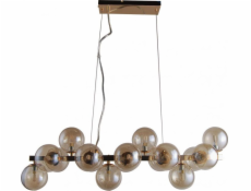 Italux Marbelio PND-6161-16 GO+CO Moderní LED závěsná lampa Ready, kouřová povrchová úprava