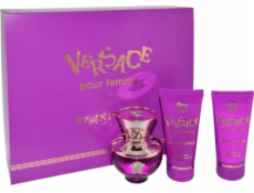 Versace VERSACE SET (DYLAN PURPLE (W) EDP/S 50ML + PARFÉMOVANÝ SPRCHOVÝ GEL DO KOUPELE 50ML + PARFÉMOVANÉ TĚLOVÉ MLÉKO 50ML)