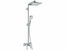 Hansgrohe Sprchová sada Crometta E s dešťovou sprchovou hlavicí a chromovanou baterií (27284000) Hansgrohe Sprchová sada Crometta E s dešťovou sprchovou hlavicí a chromovanou baterií (27284000)