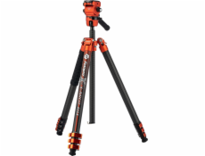 Fotopro Stativ Stativ Fotopro X-Airfly Max pro videofotografii oranžový 171 cm