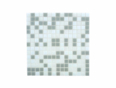 Skleněná mozaika šedá BTS101, 32,7 x 32,7 cm