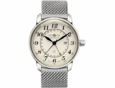 Zeppelin Pánské hodinky LZ127 7642M-5 Quartz stříbrné