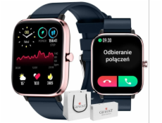 Chytré hodinky Giewont Chytré hodinky Giewont Dynamic SmartCall GW230-5 – RoseGold/Deep Ocean