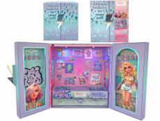 Krabička Šperkovnice Hodinky Náhrdelníky Prsteny + LED světlo / Wow00115