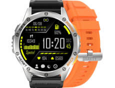 Pánské hodinky SMARTWATCH GRAVITY GT24-4 SR/BK/OG