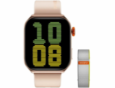 Watchmark Chytré hodinky Weofly Edge 2 zlaté barvy