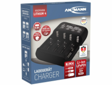 Ansmann Stolní nabíječka ANS 1001-0122 s LCD displejem pro Li-Ion NiMH a LiFePO4 baterie